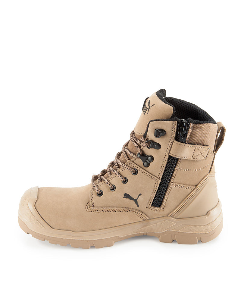 Ladies Conquest Waterproof Safety Boot Exclusive to WorkwearHub - Stone