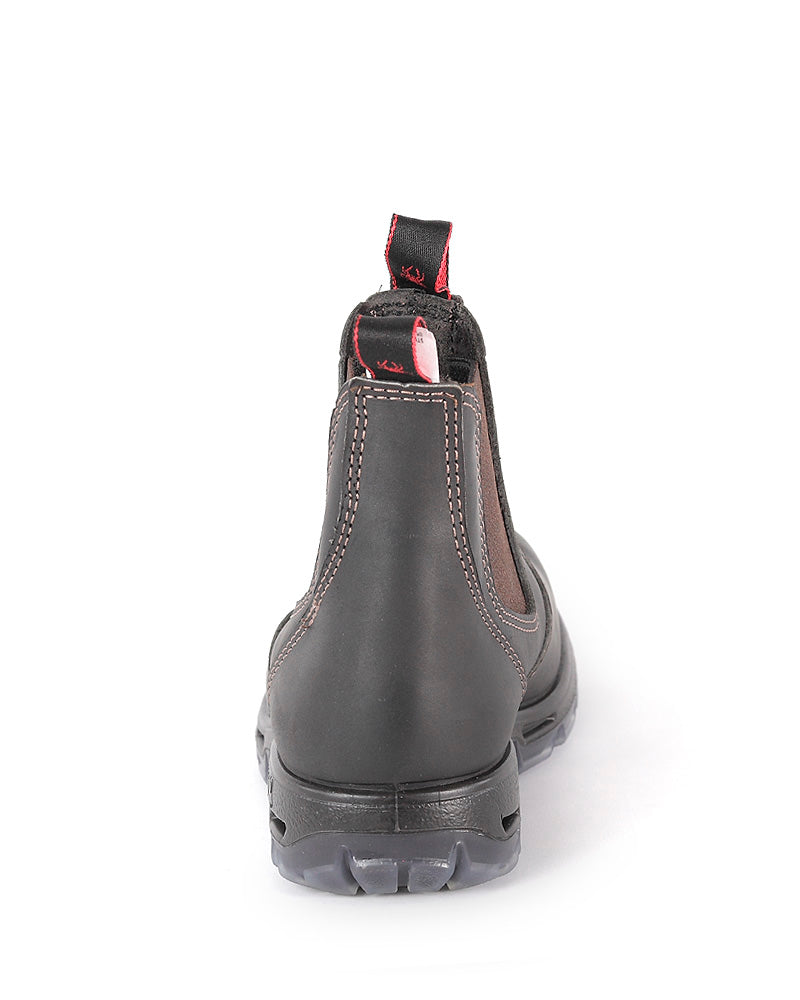 Bobcat Elastic Sided Non-Safety Work Boot - Claret