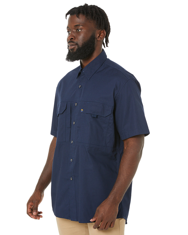 RMX Flexible Fit Utility SS Shirt - French Navy
