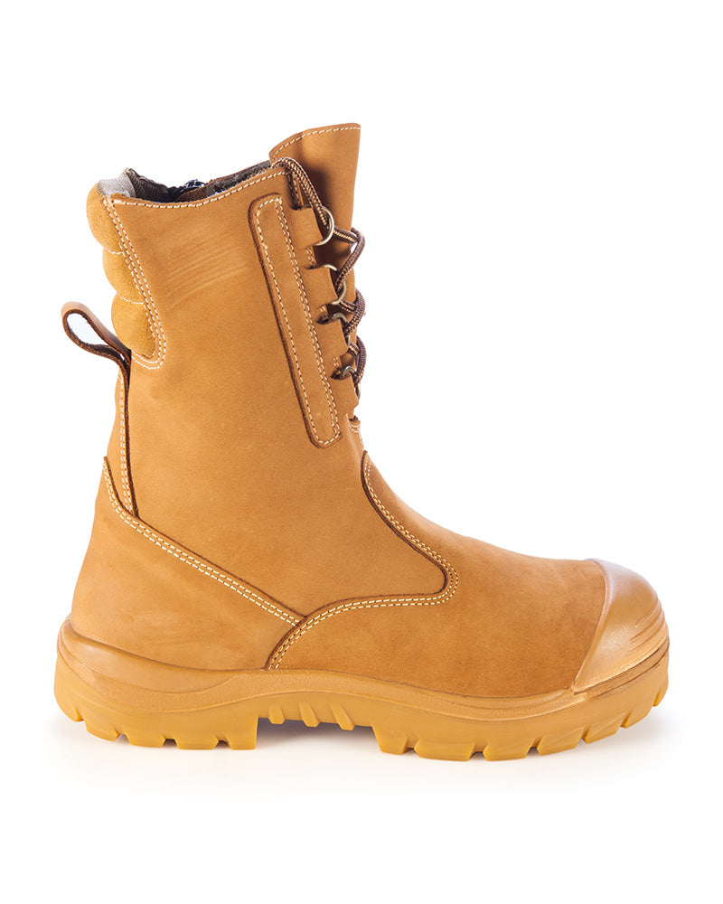 Collie High Leg Safety Boot - Wheat