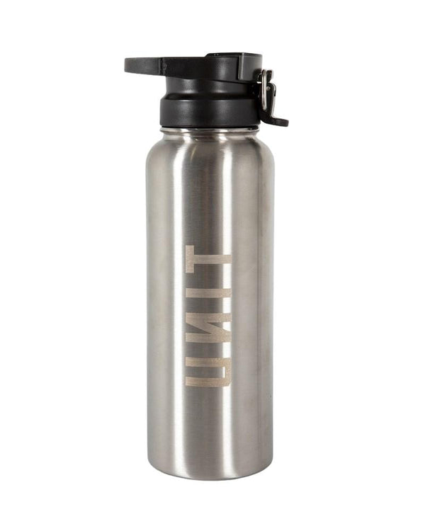 Stainless Steel 1000ml Water Bottle - Silver