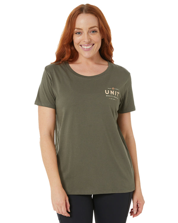 Ladies Riches SS Tee - Military