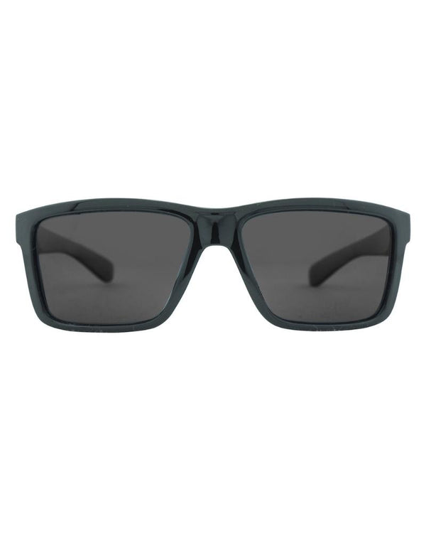 Climb Polarised Sunglasses - Black/Smoke