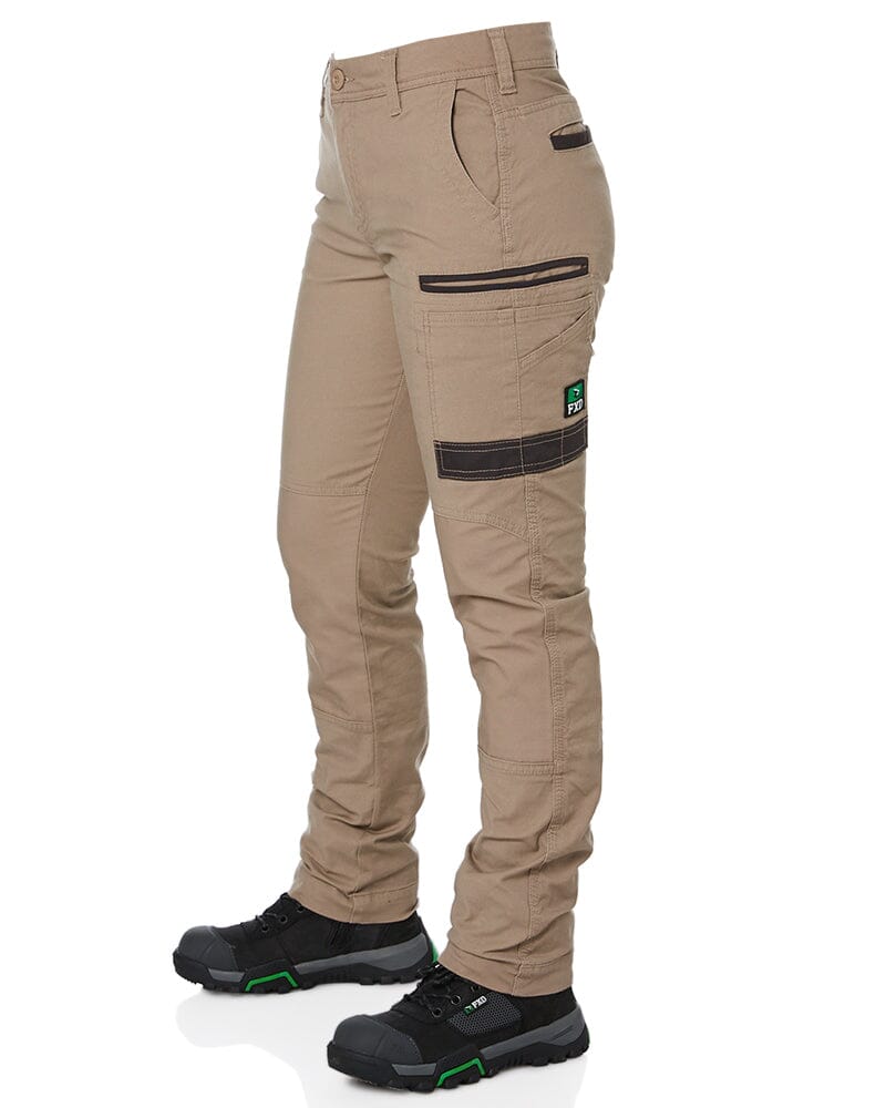 Tradies WP-3W Womens Stretch Work Pants Value Pack - Khaki