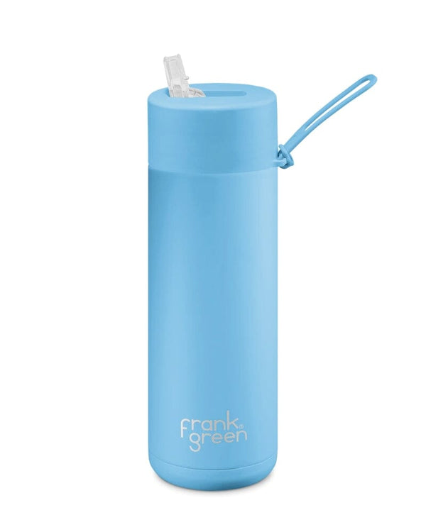20oz Reusable Bottle Straw Lid - Sky Blue