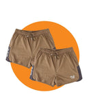 Tradies HYBRID 1.0 Shorts 2 Value Pack - Khaki