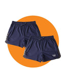 Tradies HYBRID 1.0 Shorts 2 Value Pack - Navy/Grey