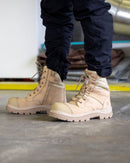 Southern Cross Zip Side Composite Safety Boot - Sand