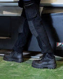 Parkes Zip Scuff Composite Safety Boot - Black