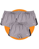 Tradies HYBRID 1.0 Shorts 3 Value Pack - Grey