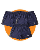 Tradies HYBRID 1.0 Shorts 3 Value Pack - Navy/Grey