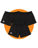 Tradies Rugged Drill Short 3 Value Pack - Black