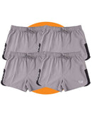 Tradies HYBRID 1.0 Shorts 4 Value Pack - Grey