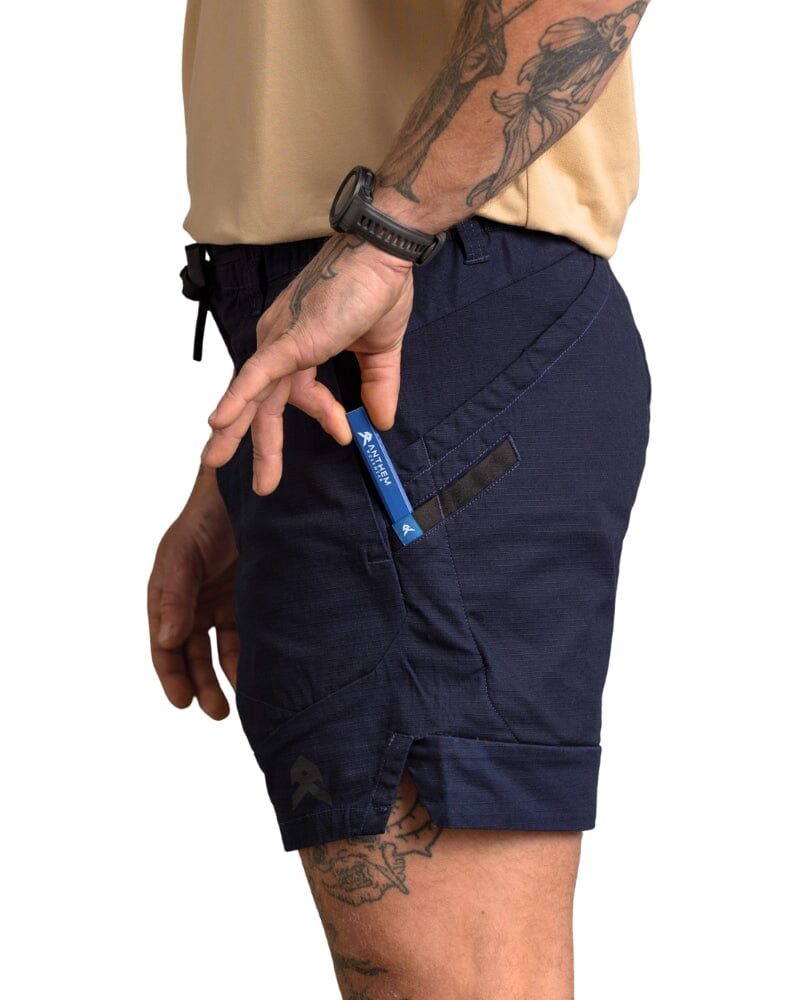 Agility Short Cotton Ripstop - Navy