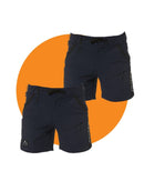 Tradies Triumph Shorts Twin Value Pack - Navy