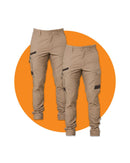 Tradies WP-5 Twin Value Pack - Khaki