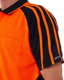 Hi Vis Spider Short Sleeve Shirt - Orange/Navy