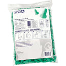 Maximum Lite Uncorded Earplugs Refill Bag 200p - Green