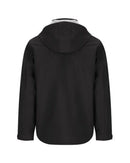 Hooded Soft Shell Recycled Polyester Jacket - Black
