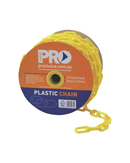Plastic Safety Chain 8mm X 25M - Yellow