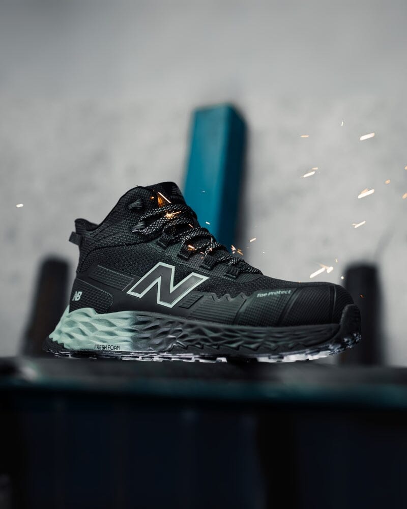 Cremorne Mid Safety Shoe - Black/Grey