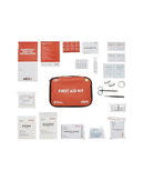 Essential Compact Motorist First Aid Kit In Soft Pack - Red