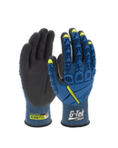 G-Tek Kinetic Astral I2 21g Cut F Impact Glove - Blue/Black
