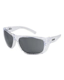 Promo Aquarius Clear Frame Safety Glasses - Grey Lens