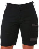 Tradies WS-3W Womens Stretch Work Shorts Value Pack - Black