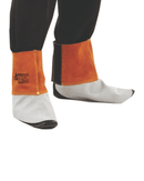 Pyromate Welders Leather Spats Large - Orange