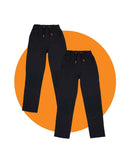 Tradies Womens Z-Lite Comfort Pant 2 Value Pack - Black