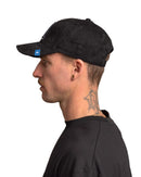Suede Baseball Hat - Black