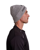 Knit Logo Beanie - Grey