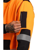 Taped Tech Hoodie 2.0 - Hi Vis Orange