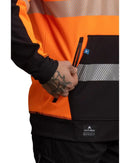 Taped Tech Hoodie 2.0 - Hi Vis Orange