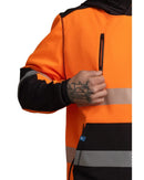 Taped Tech Hoodie 2.0 - Hi Vis Orange