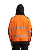 Taped Tech Hoodie 2.0 - Hi Vis Orange