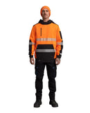 Taped Tech Hoodie 2.0 - Hi Vis Orange