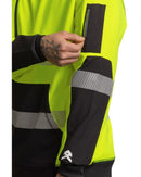 Taped Tech Hoodie 2.0 - Hi Vis Yellow