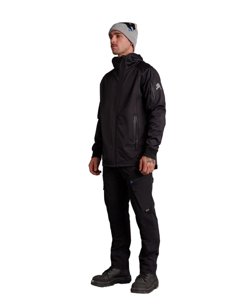 Tech Stretch Soft Shell Jacket - Black