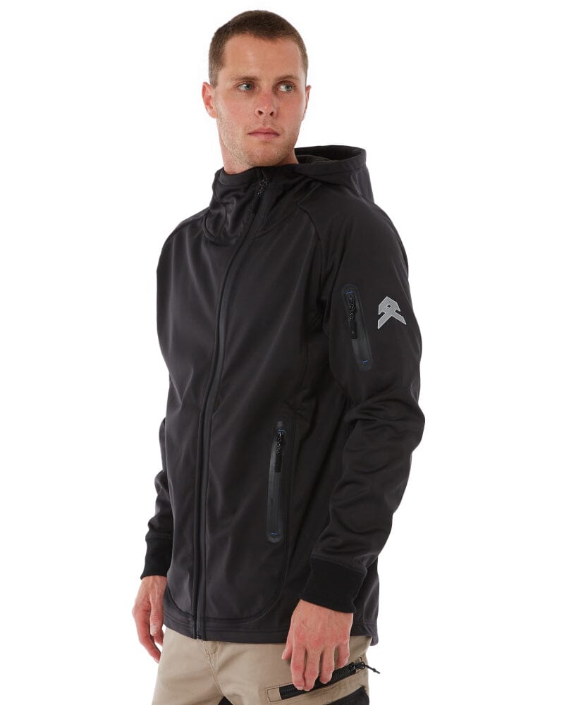 Tech Stretch Soft Shell Jacket - Black