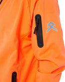 Tech Stretch Soft Shell Jacket - Hi Vis Orange