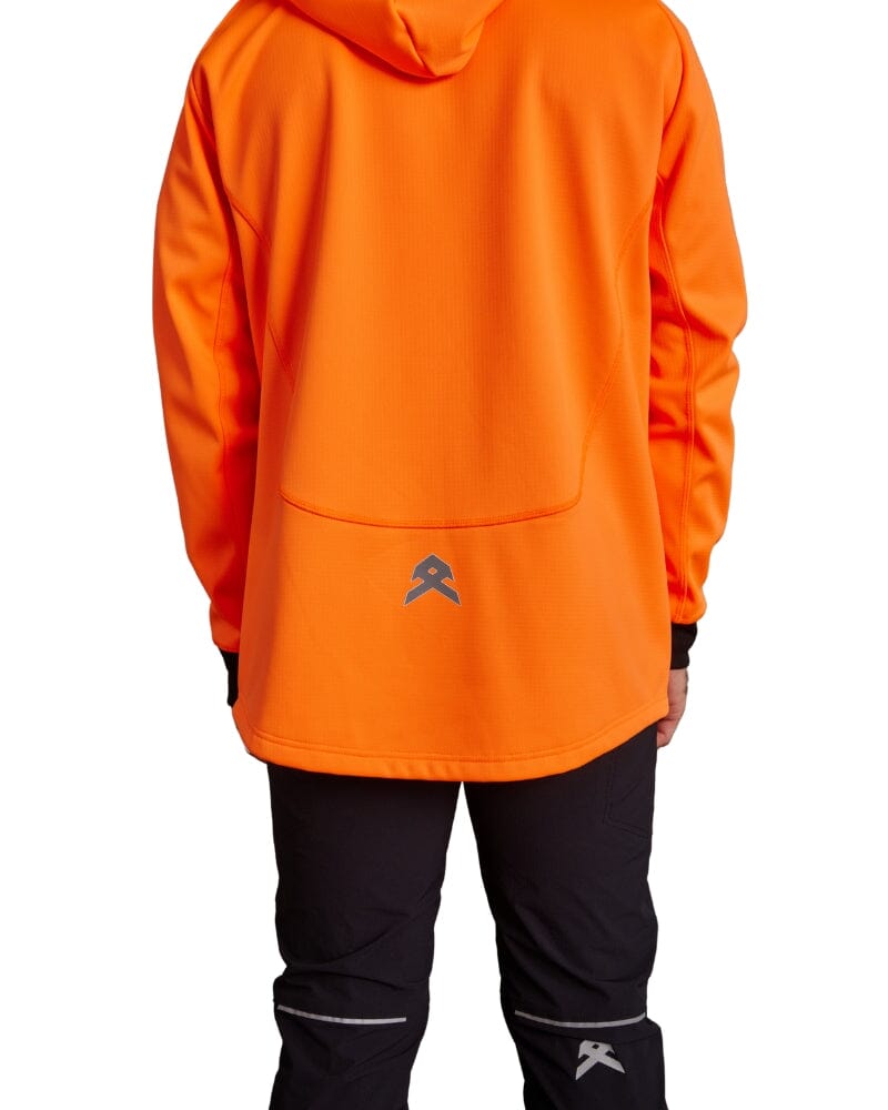 Tech Stretch Soft Shell Jacket - Hi Vis Orange
