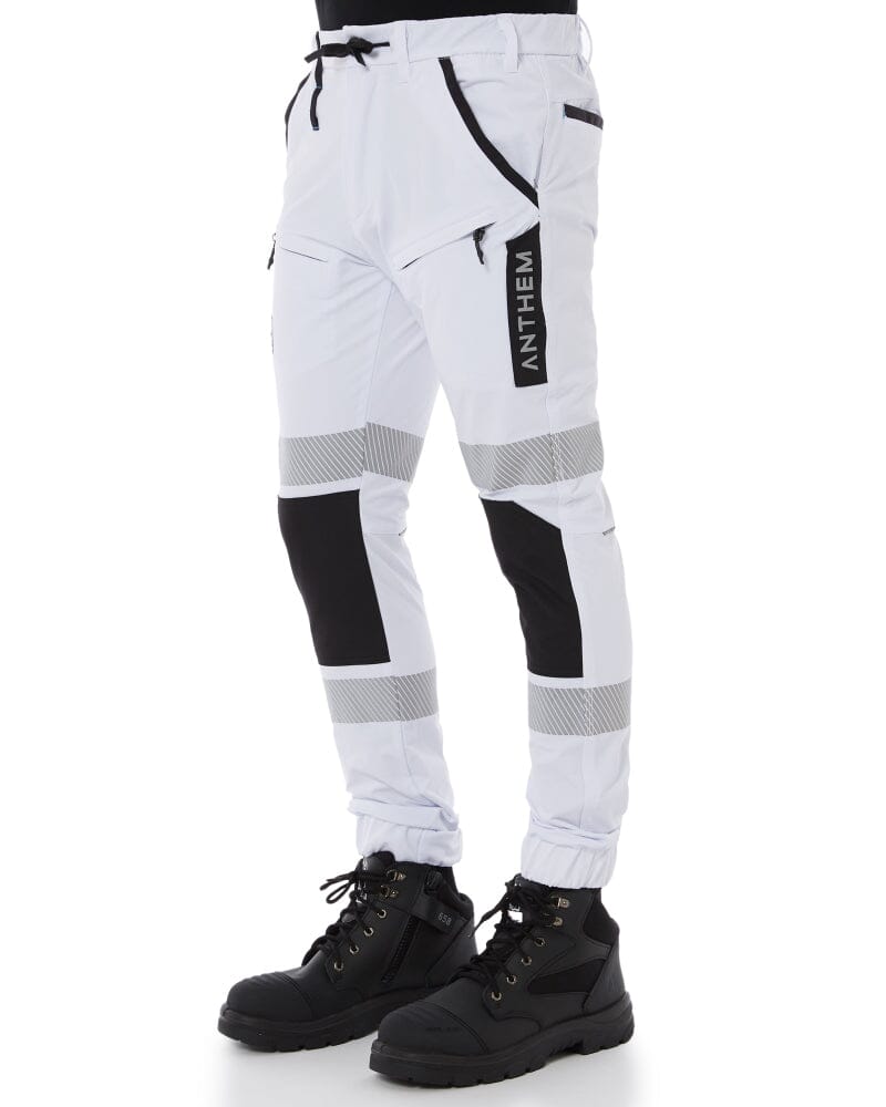 Taped Triumph Pant - White
