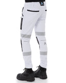 Taped Triumph Pant - White
