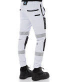 Taped Triumph Pant - White