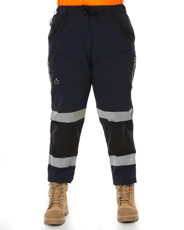 Womens Taped Triumph Pant - Navy