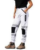 Womens Taped Triumph Pant - White