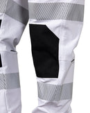 Womens Taped Triumph Pant - White