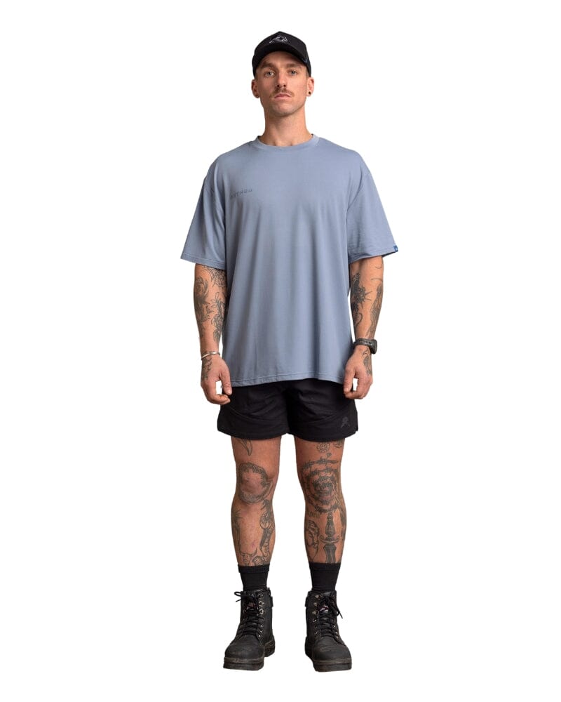 Ultimate Box Tee - Light Blue
